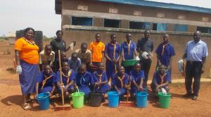 Community service by the Girl Guides