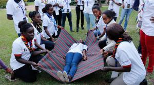 first aid training session